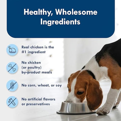 Blue Buffalo Delights Rotisserie Chicken Flavor in Gravy Small Breed Natural Wet Dog Food, 3.5 oz., Case of 12