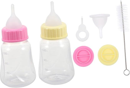BESPORTBLE 2pcs Kitten Feeding Bottles Milk Bottle for Cats Puppy Feeder Kitten Feeder