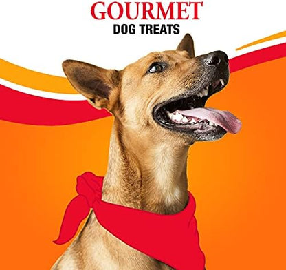 Good 'n' Fun Triple Flavor Double Pops with Chicken, Gourmet Dog Snacks, 5.5 Ounces
