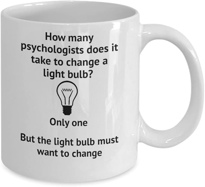 Gifts for Psychologist, Funny Coffee Mug, Psychologist Gift For Him or For Her, Co Wormer Coffee Cup