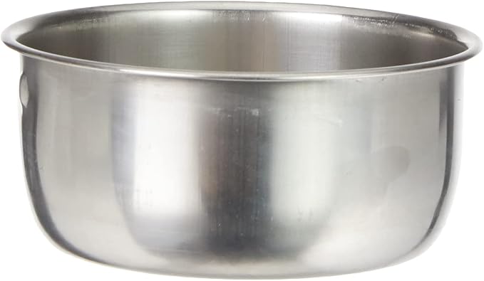 Nobby Stainless Steel Bowl with Srew Fixation, 300 ml, 9.5 cm