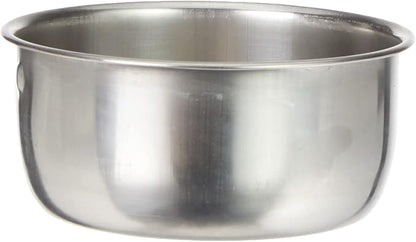 Nobby Stainless Steel Bowl with Srew Fixation, 300 ml, 9.5 cm
