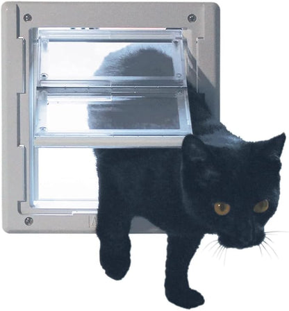 Ideal Pet Products Air Seal Pet Door with Telescoping Frame, Small, 6.63" x 7.25" Flap Size