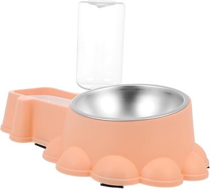 Milisten Multifunctional Pet Feeding Bowl Dog Food Dispenser Water Container Simple Design for Home Use for Feeding and Hydration Needs Easy to and Safe for Pets