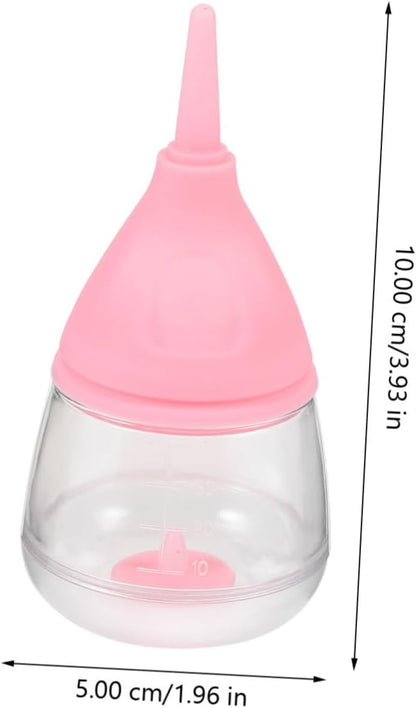 MERRYHAPY Silicone Nursing Bottle for Kitten Puppy Feeder Cat Dog Milk Replacer Animal Feeding Bottle