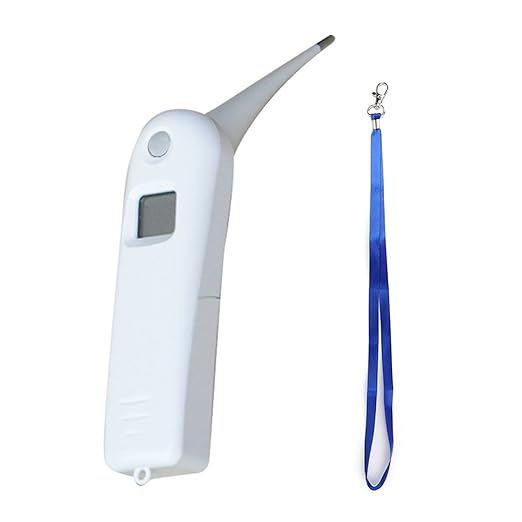 Pet Thermometer, Fast Digital Veterinary Thermometer for Dogs, Cats, Horse,Cattle, Pigs,Birds, Sheep. ﻿