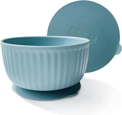 Cat Bowls with Suction Cup 13 Oz — Elevated Silicone Pet Dish with Non-Slip Bottom for Dry Food, Wet Food and Water (Soft Pink)