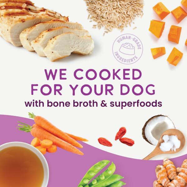 Health Extension Gently Cooked Grain-Free Variety Pack Dog Food, Human-Grade & Shelf-Stable with Superfoods, Supports Digestion, Immunity, Skin & Coat, 3 oz Pouch (Pack of 10)