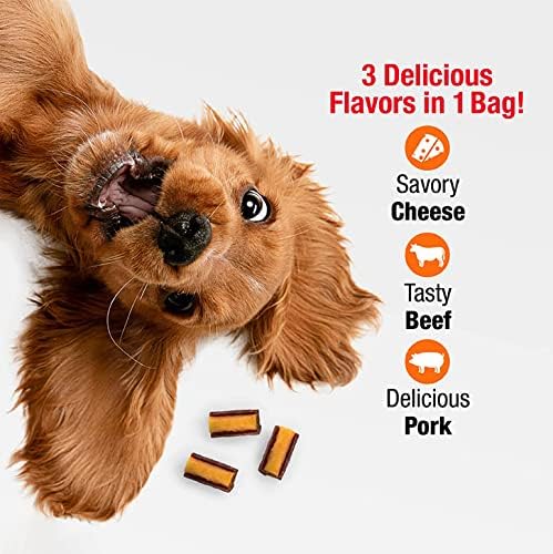 Good'n'Fun Good 'n' Tasty Triple Flavor Roll Ups 4 Oz Cheese, Beef, Pork