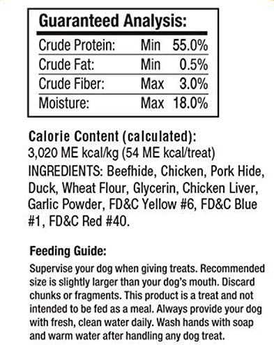 Good'n'Fun Triple Flavored Rawhide Kabobs for Dogs, Treat Your Dog 12-Ounce | 18 Count (Pack of 2)