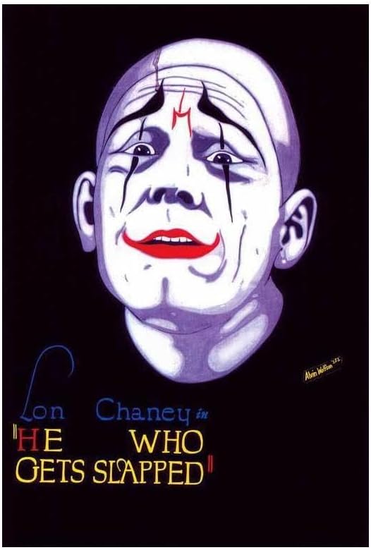 Black Empire He Who Gets Slapped Movie Lon Chaney Sr. Norma Shearer John Room Decor Wall Art Print 12x16 Poster