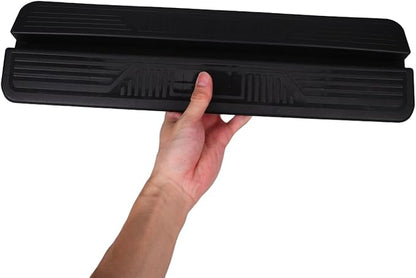 Zerodeko Dog Gate Accessory Kick Pedal for Doorway Stair Guardrail No Drilling Bridge Strip Safety Gate Support Feet Floor Ramp Strip