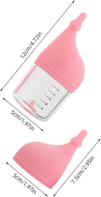 SUPVOX Pet Feeder Bottle Soft Nipple Kitten and Puppy Nursing Bottle Milk Feeder for Newborn Pets Safe Milk Feeding