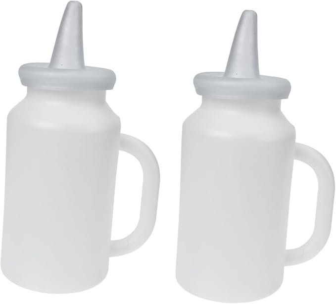 Levemolo 2pcs Bottle for Cats Kitten Nursing Bottle Kitten Milk Pet Feeding Calf Milk Feeding