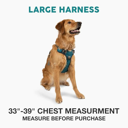 Embark Adventure No-Pull Large Dog Harness – Reflective Trim, Military-Grade Nylon, Front Clip with Gel-Lined Handle