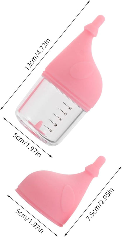 Mipcase Nursing Bottle for Pets Kitten Feeder Nipple Puppy Milk Feeding Bottle for Newborn Animals