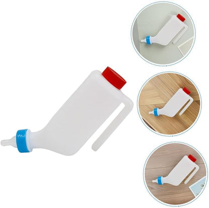Toyvian Lamb and Pig Milk Feeding Bottle Efficient Hanging Design for Small Animals Livestock Care Easy Attachment to Pens for Quick Feeding of Piglets and Lambs
