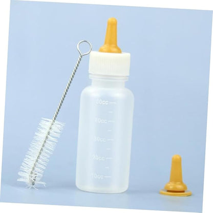 SUPVOX 3pcs Pet Milk Bottle Set Kitten Puppy Feeding Bottles Sturdy Break for Newborn Household Animals