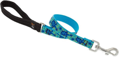 LupinePet Originals 3/4" Turtle Reef 2-Foot Traffic Lead/Leash for Medium and Larger Dogs