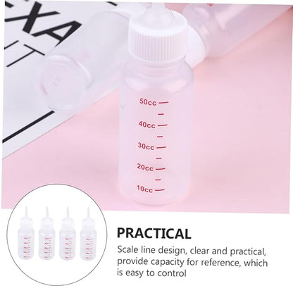 8pcs Newborn Bottle Kitten Nipple Milk Feeder Small Dog Feeding Bottles Portable Pet Accessories for Cats Dogs