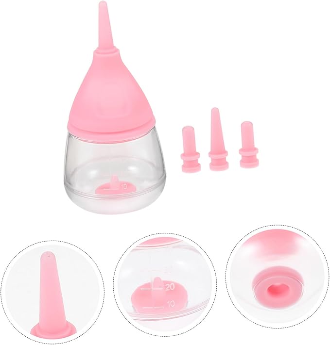 BESPORTBLE Newborn Pet Nursing Bottle Kitten Puppy Milk Feeder Break Resistance Design