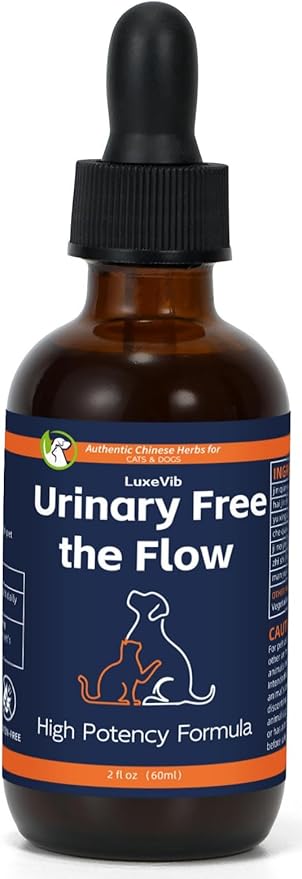 Dogs and Cats Bladder Crystals Treatment or Stone, Bladder Kidney Stones Dissolver for Pet, Cat Dog Urinary Tract Supplements for Kidney and Bladder Stones, Urinary Free The Flow, 2 fl oz, 60ml