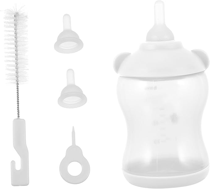 Levemolo Silicone Breast Feeder for Dogs Cats Puppy Milk Feeder Pet Feeding Bottle Easy to Use and Clean