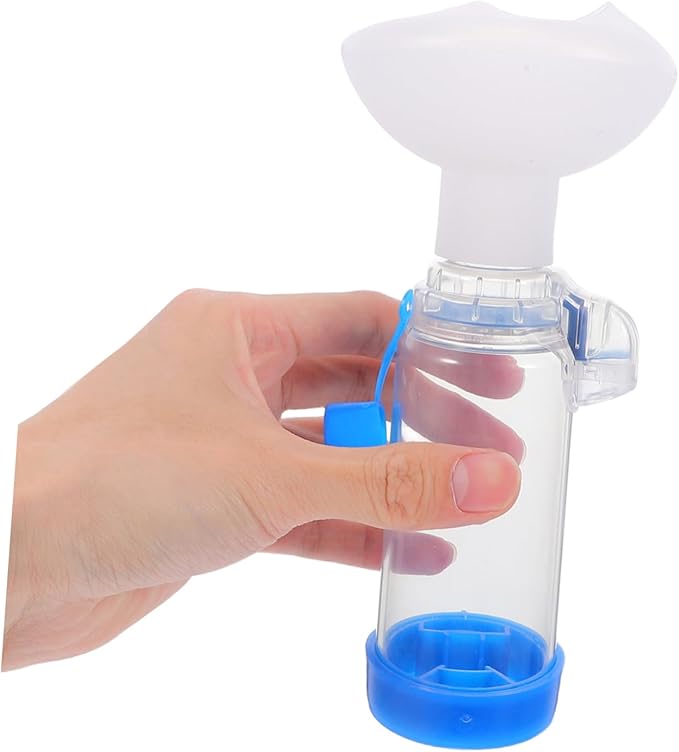 Pet Spacer Mask for Cats Dogs Feline Breathing Chamber Indicator for Cough Relief Home Professional Settings