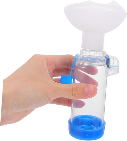 Pet Spacer Mask for Cats Dogs Feline Breathing Chamber Indicator for Cough Relief Home Professional Settings