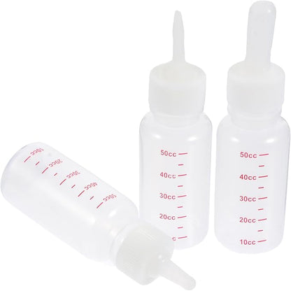 BESPORTBLE Kitten Milk Bottle 3pcs Pet Nursing Bottles Puppy Milk Replacement for Babies