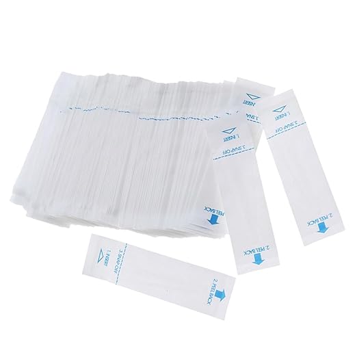 Disposable Probe Protective Covers 100pcs White Digital Protector Sleeves for Veterinary and Temperature Monitoring