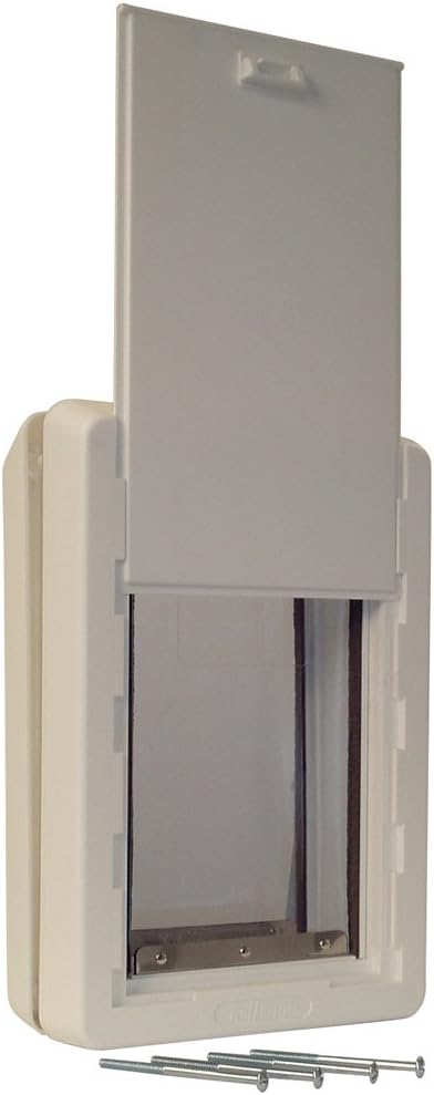 IDEAL PET PRODUCTS Since 1979 Perfect Pet The All-Weather Energy Efficient Dog Door, Medium, 7.25" x 13" Flap Size