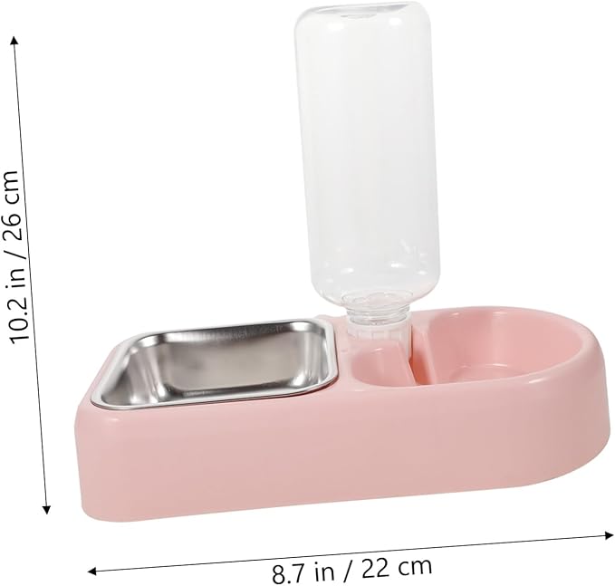 Ipetboom Dog Drinking Tool Cat Dog Water Feeder Pet Drinking Tool Pet Feeder Food Bowls Puppy Food Dispenser Puppy Bowls Puppy Water Dispenser Dog Bowls Small Size Dog Lip Gloss Earth Tones
