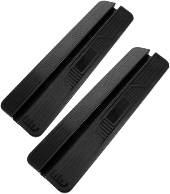 2pcs Adjustable Pet Ramp for Dogs Anti-Fall Design for Safe Indoor Use Easy to Install Dog Gate Ramp for Living Room Bedroom Kitchen Access