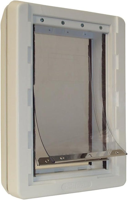 Ideal Pet Products Designer Series Ruff-Weather Pet Door with Telescoping Frame, Super Large, 15" x 23.5" Flap Size