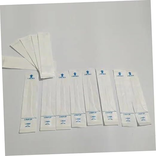 100pcs Mom Thermometer Cover Probe Protective Sleeves for Boys and Girls Digital Thermometer Sanitary Paper Covers