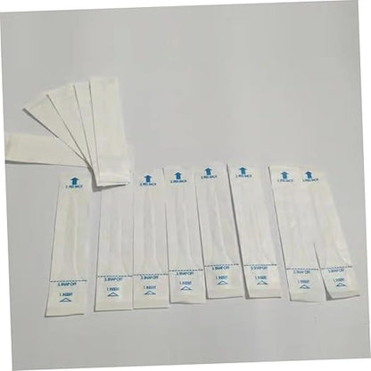 100pcs Mom Thermometer Cover Probe Protective Sleeves for Boys and Girls Digital Thermometer Sanitary Paper Covers