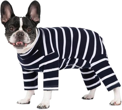 Dog Surgery Recovery Suit for Male/Female, Post Surgery Dog Shirt, After Surgery Dogs Bodysuit, E-Collar & Cone Alternative Surgical Clothes, Anti-Licking Puppy Snugly Onesie