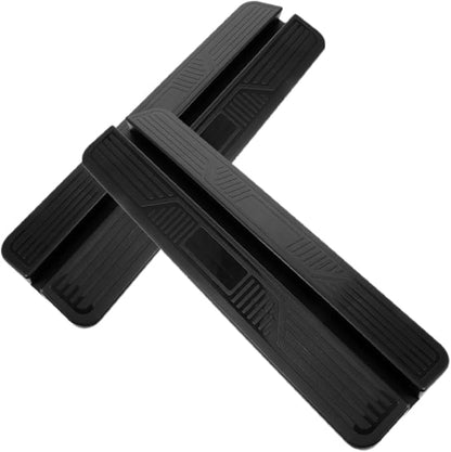 Gadpiparty 2Pcs Adjustable Pet Gate Ramp with Antitripping Easy Installation for Indoor Use Suitable for Small Medium Large Dogs Dual Functionality for Home Safety