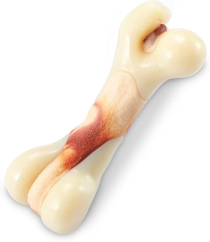 Tikaton Dog Chew Toys for Aggressive Chewers, Vension Flavor Durable Dog Teething Chew Toys Bones for Large/Medium/Small Puppies