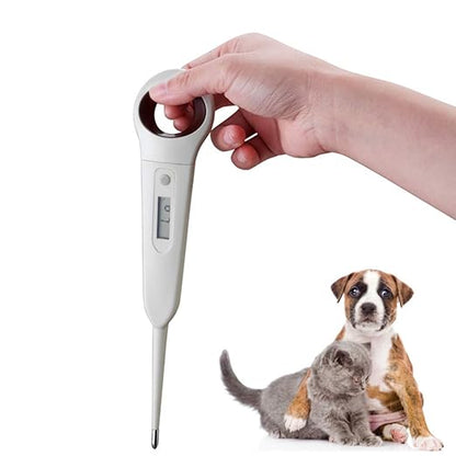 Aurrynns Pet Digital Anus Thermometer for Dogs, Cats, Pigs, Sheep ()