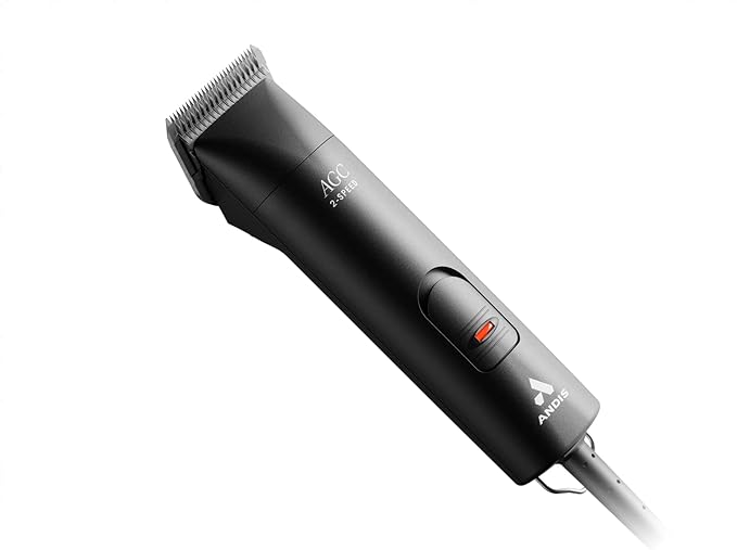 Andis 24675 UltraEdge 2-Speed Detachable Blade Pet/Dog Clipper – Runs Cool & Quiet,Designed with Two-Speed Rotary Motor & Shatter-Proof Housing - for All Coats-& Breeds - 120 Volts,Black,(Pack of 6)