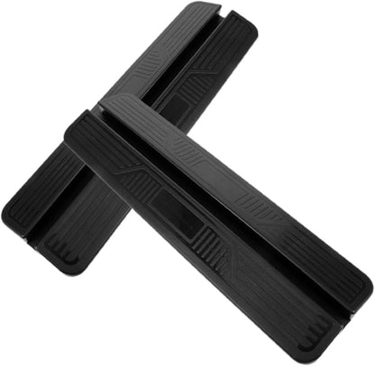 NUOBESTY 2pcs Pet Guardrail Pedal Doorway Ramp for Small Medium Large Dogs Tripping Safety Ramp for Home Easy Install