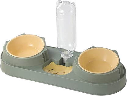 Pet Food Bowl Small Dog Feeder Water Feeding Dog Storage Anti-Skid Dogs Dishware Bowls for Food and Water Automatic
