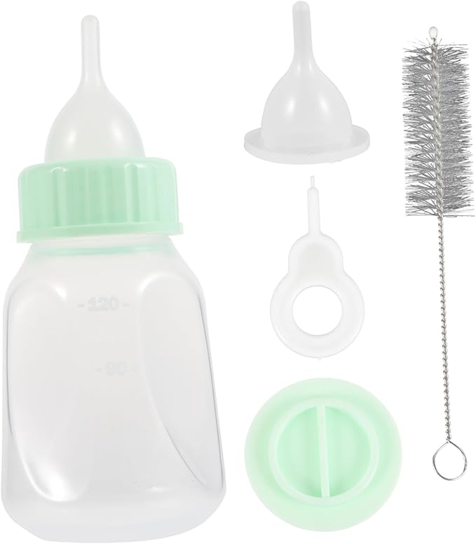 Pet Nursing Bottle Set Puppy Kitten Feeder Bottle Leak Design for Milk Replacer Kitten Nursing