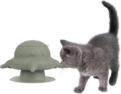 Puppy Milk Feeders Kitten Milk Feeders Bowl for Multiple Puppies Dog Automatic Feeder with 4 Teats Little Pets Food Water Feeding Station Silicone Nursing Feeder Bottle 230ml for Rabbit