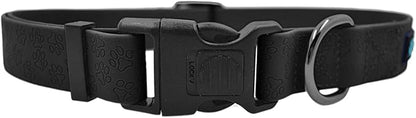 Max and Neo Waterproof Collar - Donates to Dog Rescue for Each Sold (Small, Black)