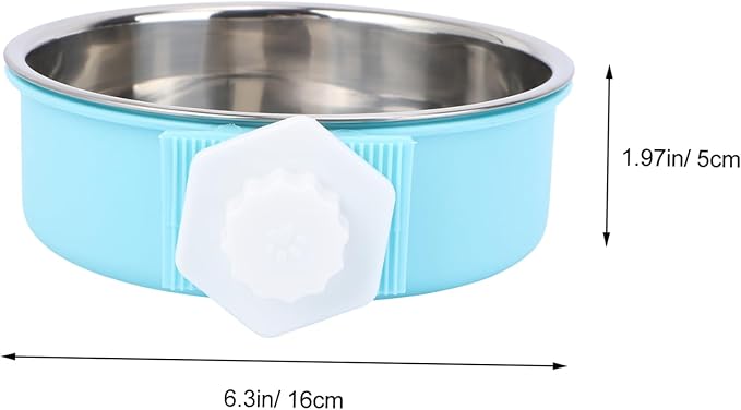 BESPORTBLE Durable Pet Bowl Large Dog Feeder Stainless Steel Construction Prevents Spills Pet Supplies