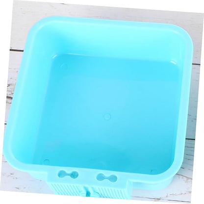 Milisten Pet Feeder Fixed Stainless Steel Bowl Dog and Cat Easy Wash Pet Supplies Large Dog Feeder