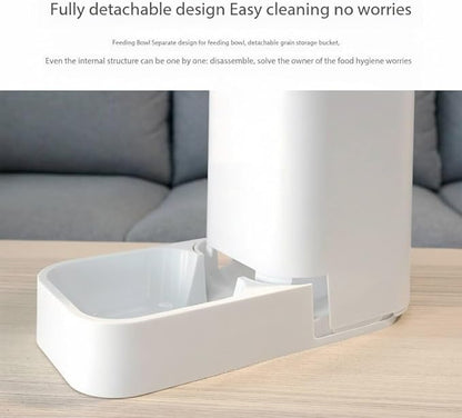 Automatic Pet Feeders Automatic Dog Food and Water Dispenser Water Dispenser for Dogs Gravity Water Dispenser Cat Feeders Automatic Cat Food Dog Water and Food Dispenser Gravity Pet Water Dispenser